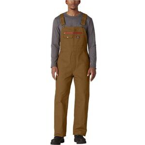 Dickies Men's Insulated Duck Bib Utility Construction Overalls XL R